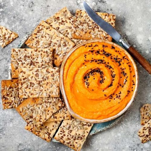 Healthy Crackers and Dips Art of Cooking